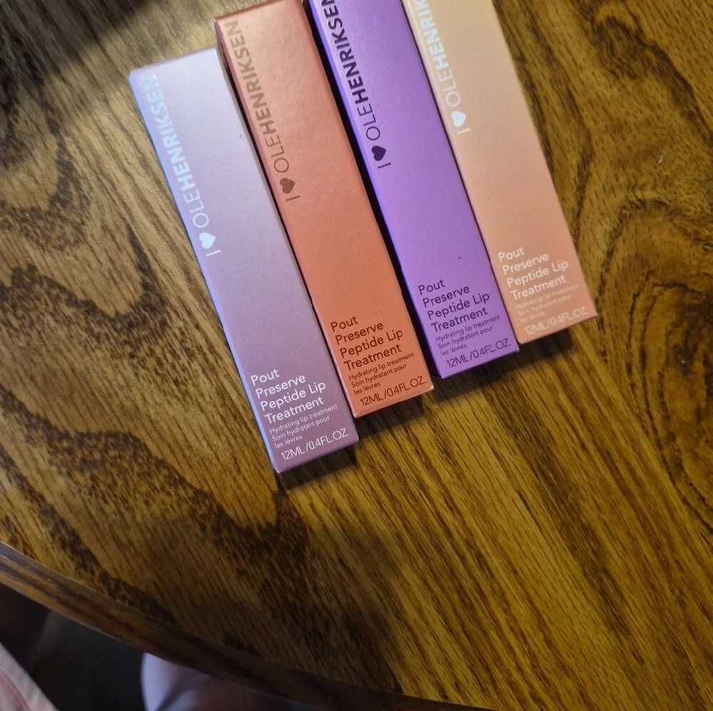 Ole Henriksen Pout Preserve Lip Treatment Set Nwt